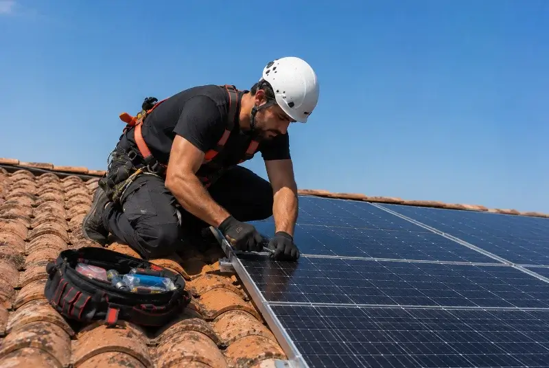 Maintenance et monitoring de panneaux solaires à Mimizan