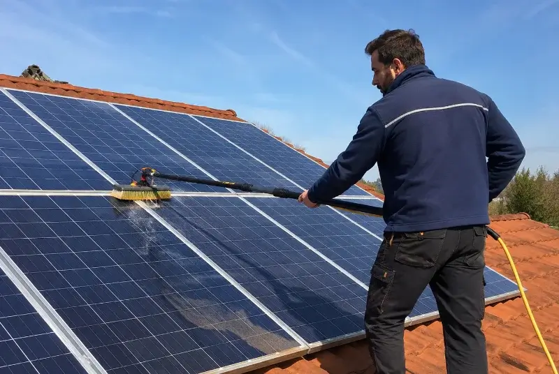 Nettoyage et entretien de panneaux solaires à Mimizan